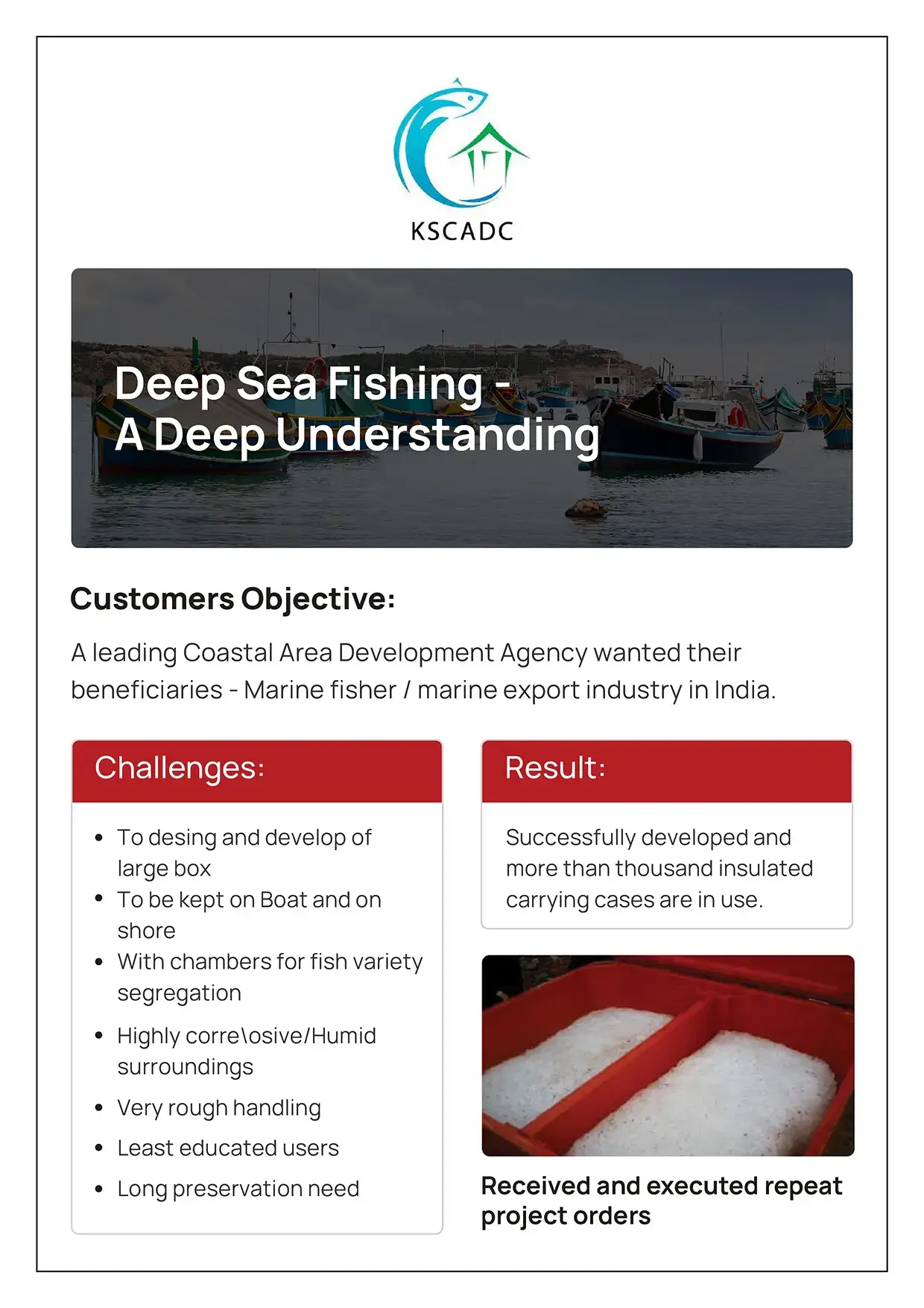 KSCADC : Deep Sea Fishing - A Deep Understanding