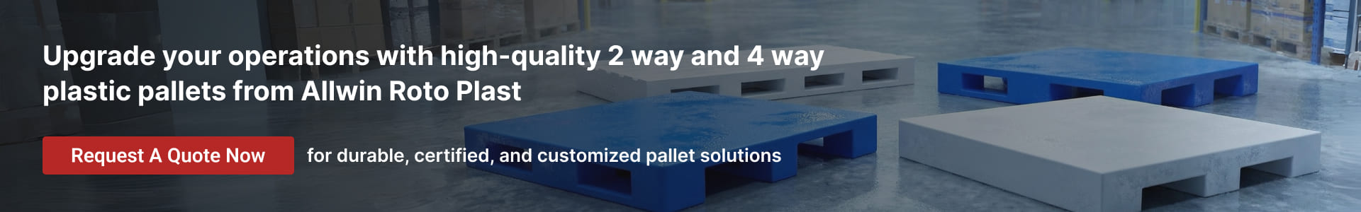 2 way vs 4 way plastic pallets cta