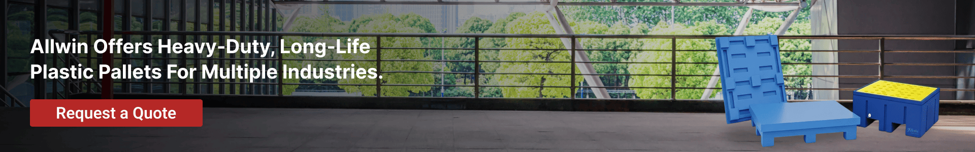 custom plastic pallets for multiple industries cta