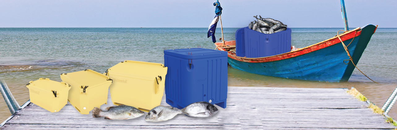 Insulated Fish Tubs & Ice Box Storage, Transport & Processing